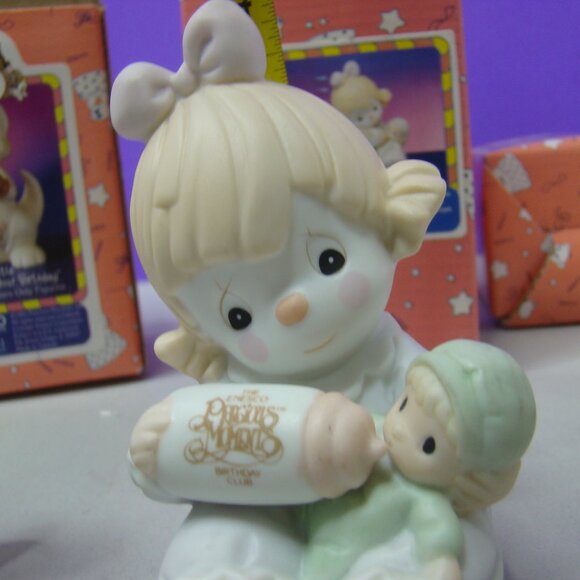 LOT of 3 pcs Precious moments, 1993-1997 in box membership items - Picture 13 of 16